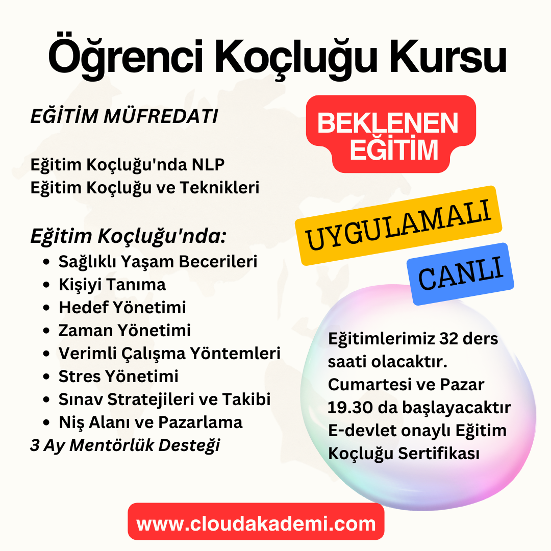 öğrenci koçluğu