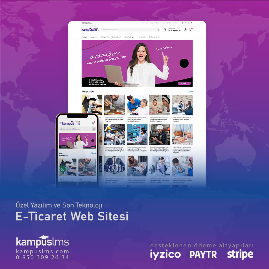 e-Ticaret Web Sitesi